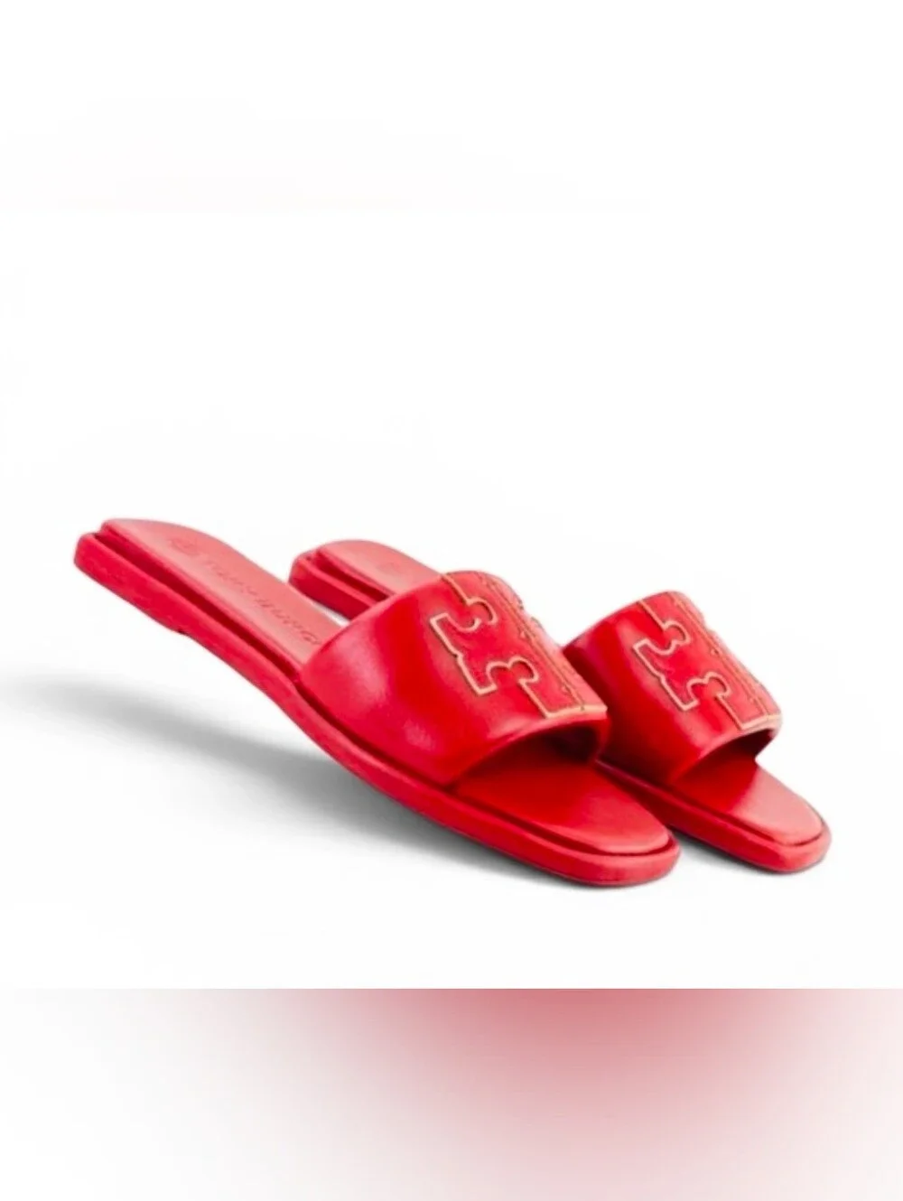 Tory Burch Double T Sport Slides